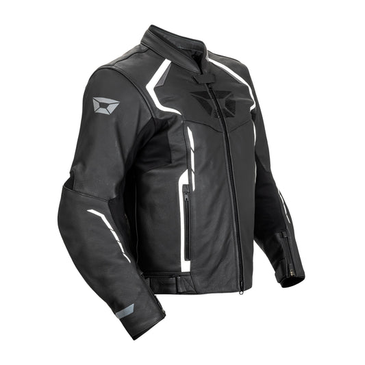 CHICANE JACKET BLK/WHT XXL
