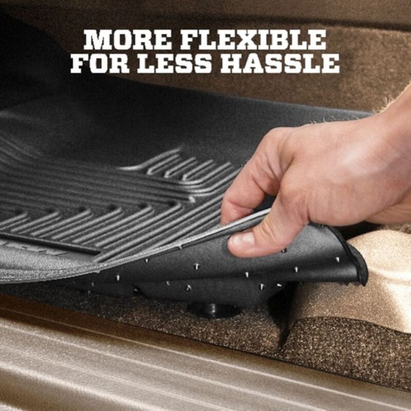 Husky Liners 11-12 Jeep Wrangler Unlimited (4 Door) WeatherBeater 2nd Row Black Floor Liners