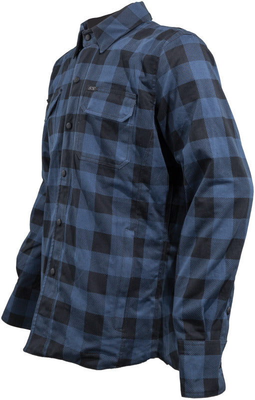 Speed and Strength True Grit Armored Motoshirt Navy/Black - 3XL