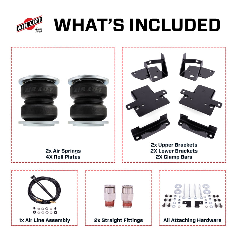 Air Lift Performance 2025 Toyota 4Runner 4WD LoadLifter 5000 Air Spring Kit