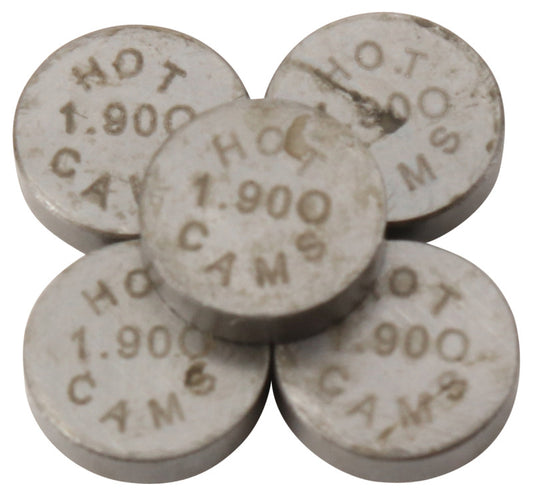 Hot Cams 08-13 Yamaha WR 250 R Dual Sport 250cc 1.90mm Shim Kit - 5 Pack