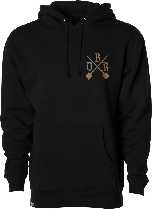 CAMO SHOVELS HOODIE BLACK