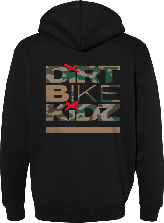 CAMO SHOVELS HOODIE BLACK