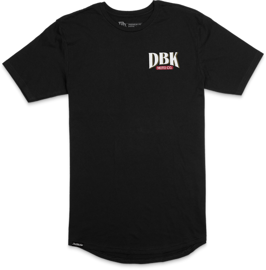 DBK BEER CO PREMIUM TEE BLACK