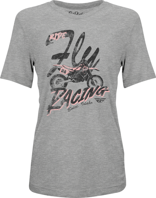 FLY WOMEN'S VINTAGE TEE GREY