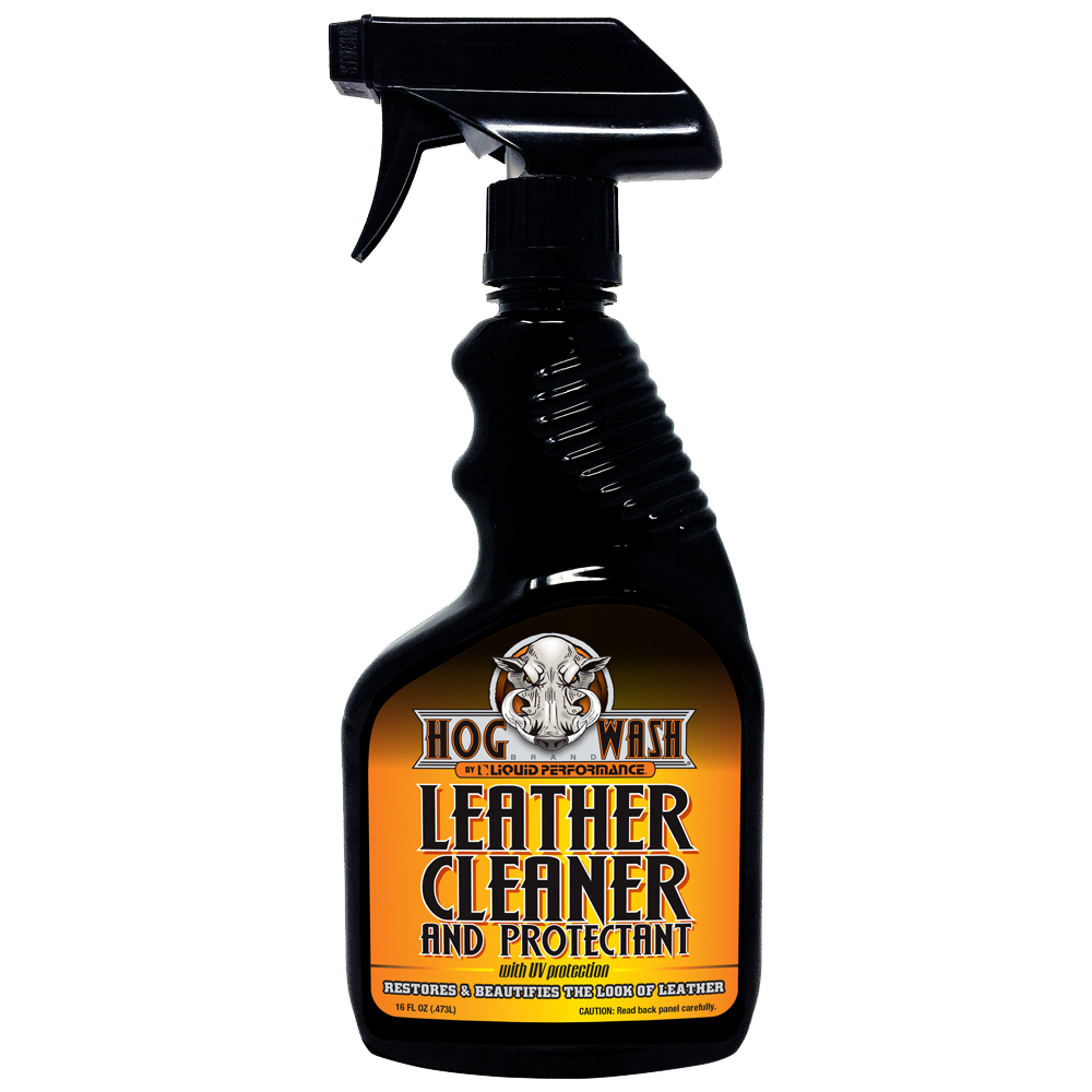 HOG WASH LEATHER CLEANER & PROTECTANT W/UV PROTECTION