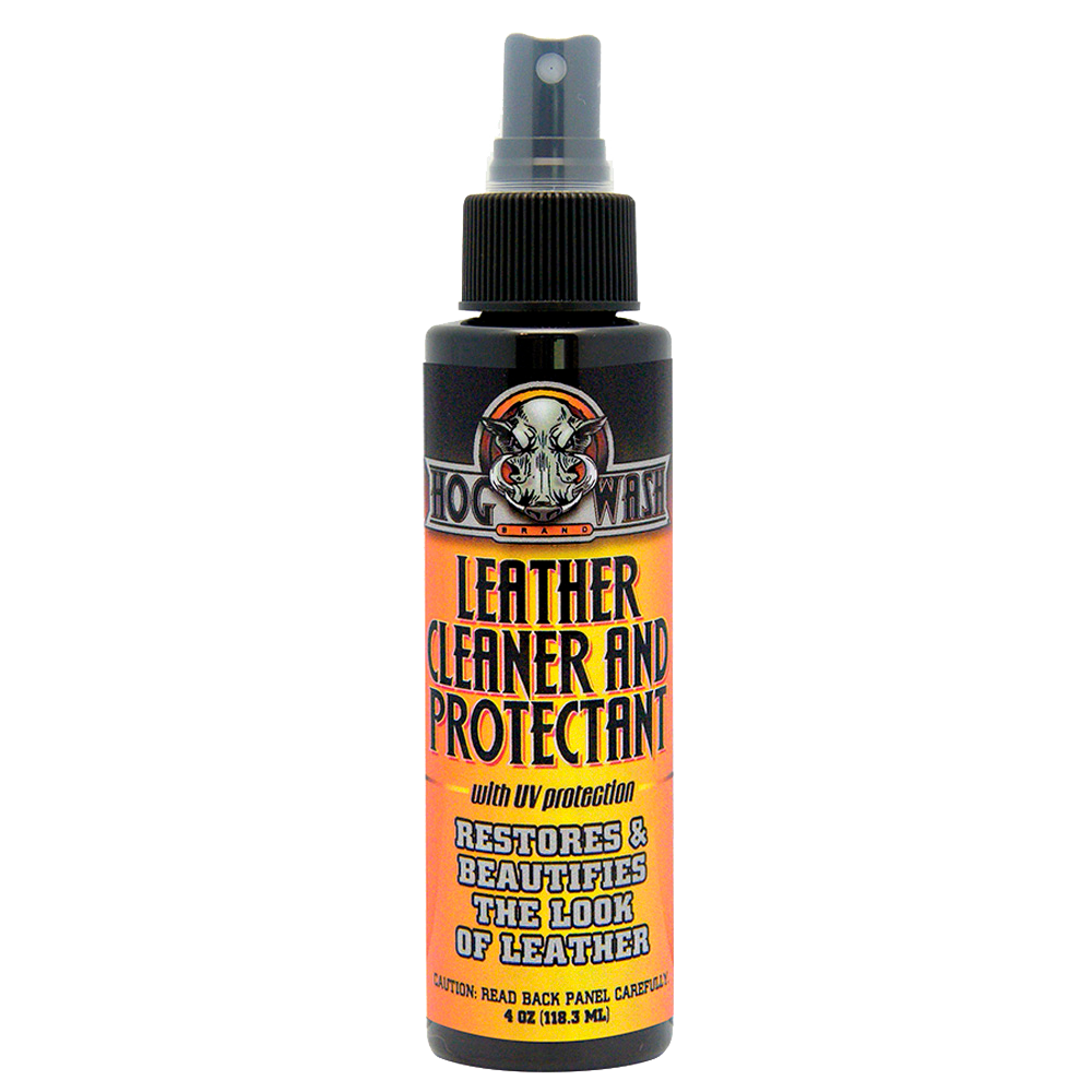 HOG WASH LEATHER CLEANER & PROTECTANT W/UV PROTECTION