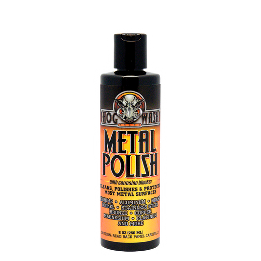 HOG WASH METAL POLISH W/CORROSION BLOCKER 8OZ