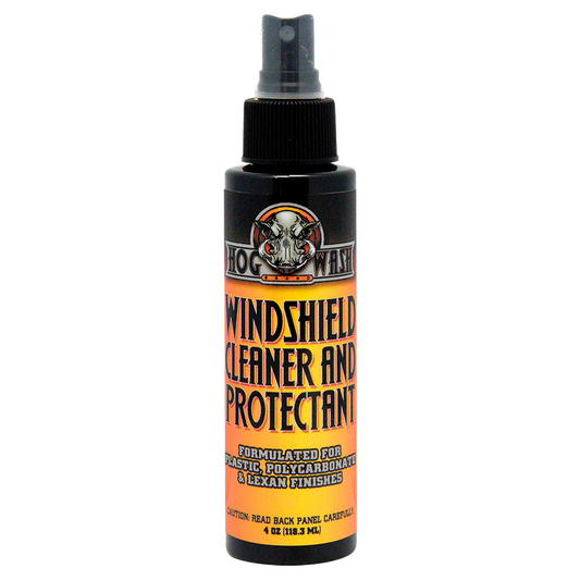 HOG WASH WINDSHIELD CLEANER AND PROTECTANT 4OZ