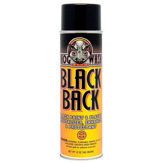 HOG WASH BLACK BACK 12OZ