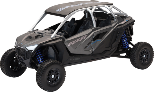 1:18 SCALE POLARIS RZR PRO R4 MATTE HEAVY METAL