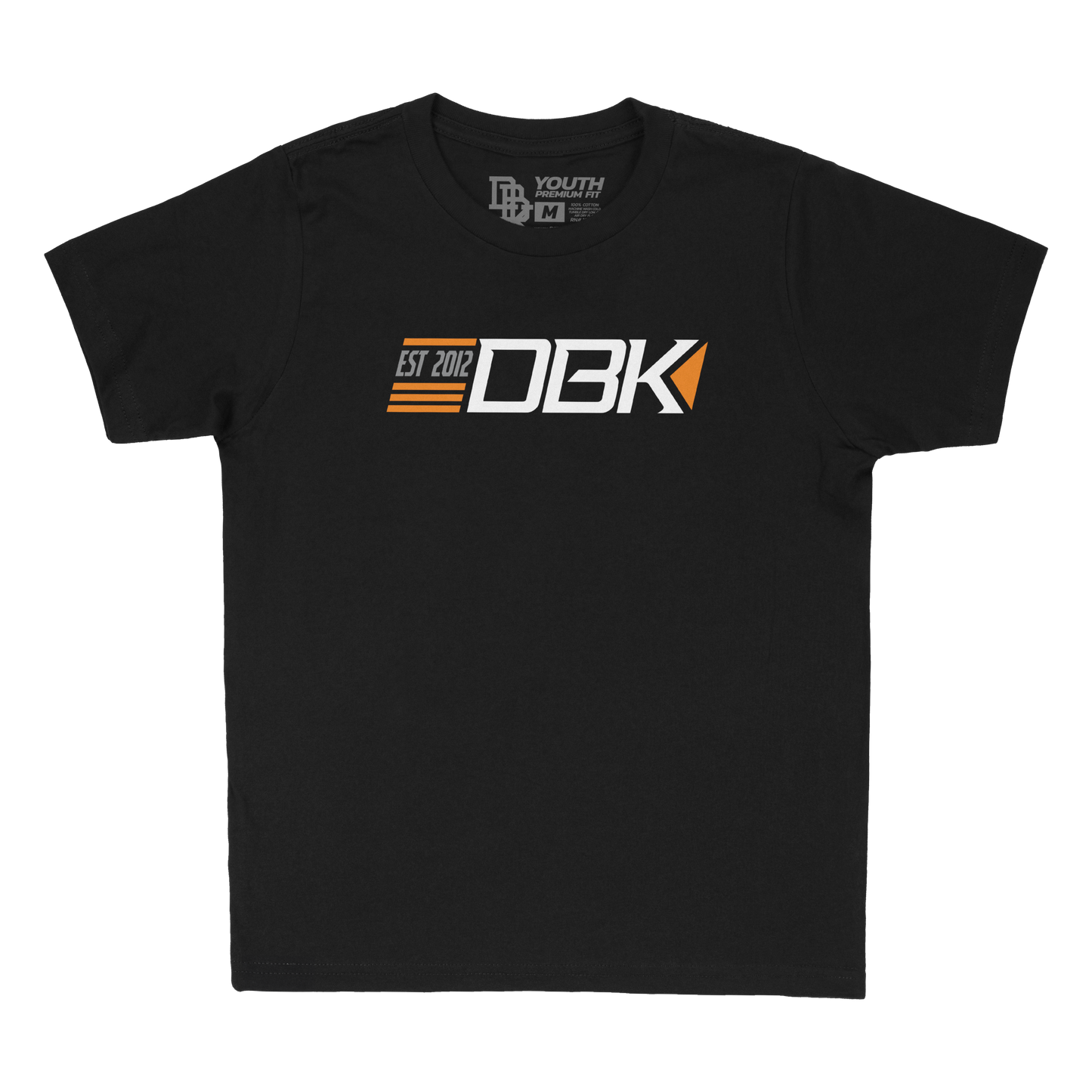 WE RACE YOUTH TEE BLACK