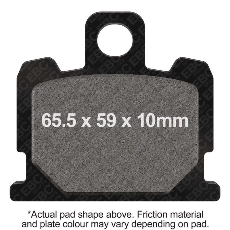 EBC 81-83 Yamaha XJ 750 Seca Front Left/Right Semi-Sintered Vee Brake Pads