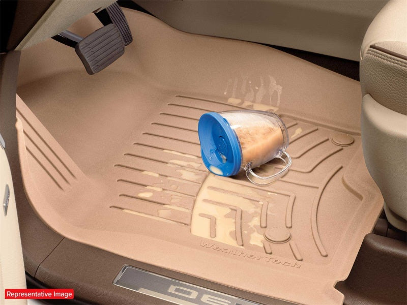 WeatherTech 2024 Ford Ranger Front FloorLiner HP - Black