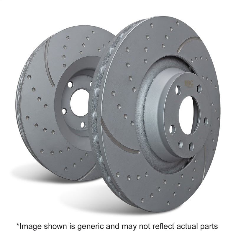 EBC 13+ Ford Escape 1.6 Turbo 4WD GD Sport Front Rotors