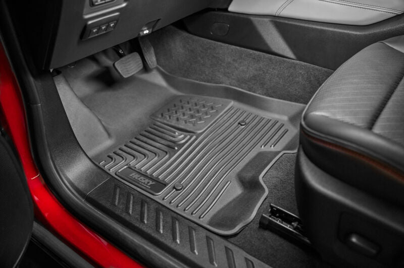 Husky Liners 11-12 Jeep Wrangler Unlimited (4 Door) WeatherBeater 2nd Row Black Floor Liners