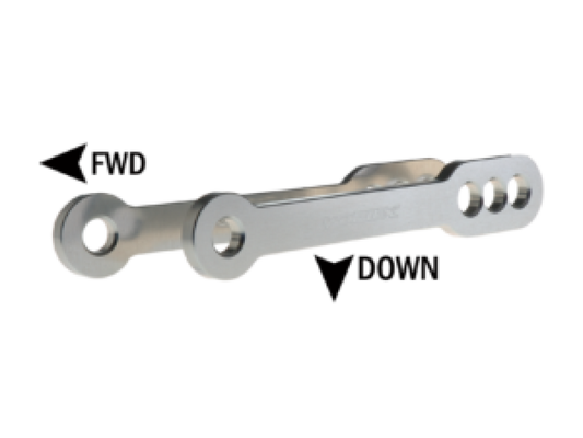 Vortex Racing 97-00 Suzuki GSX-R600,96-99 GSX-R750,03-09,17 SV650 Lowering Link Kit- Silver