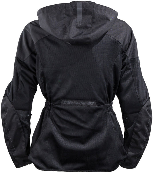 Speed and Strength Starstruck Mesh Jacket Black Womens - XL