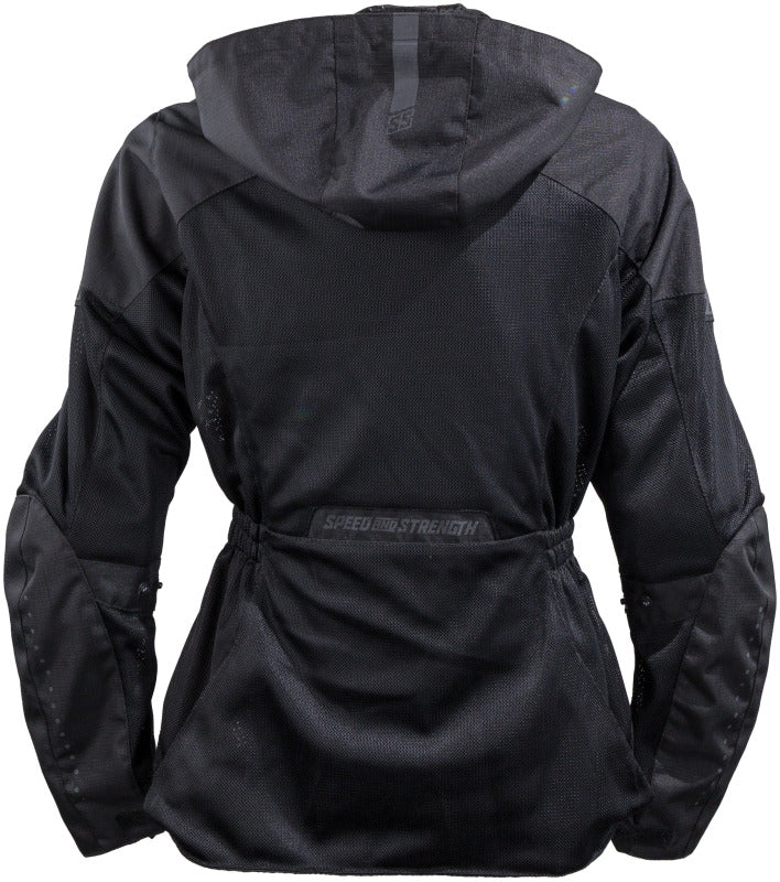 Speed and Strength Starstruck Mesh Jacket Black Womens - Large