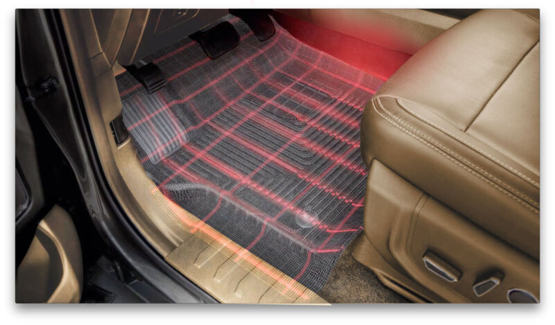 Husky Liners 11-12 Jeep Wrangler Unlimited (4 Door) WeatherBeater 2nd Row Black Floor Liners