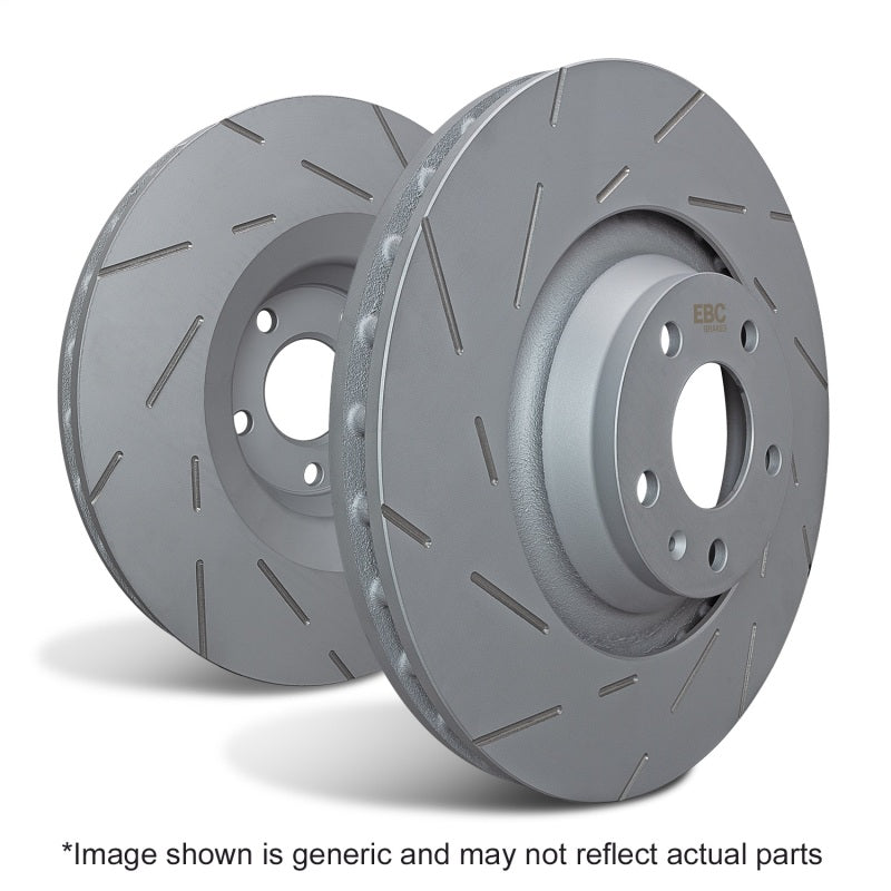 EBC 11-14 Ford Edge 2.0 Turbo USR Slotted Rear Rotors