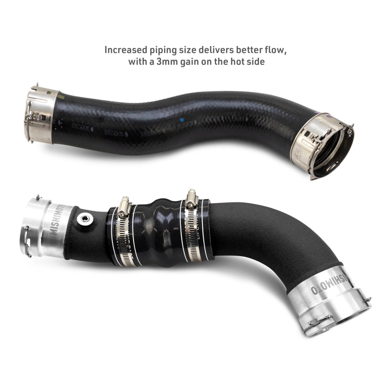 Mishimoto 2024+ Toyota Tacoma Intercooler Pipe Kit - Black