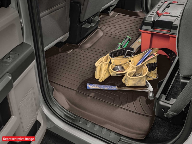 WeatherTech 96-97 Lexus LX Rear FloorLiner - Black