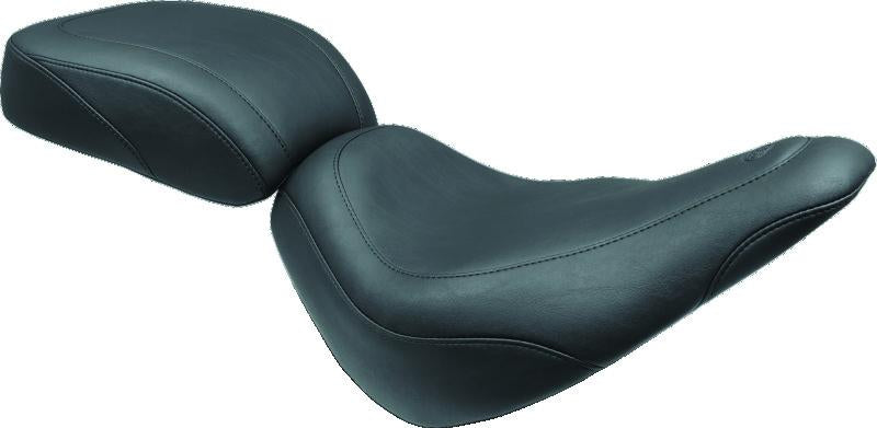Mustang 18-21 Harley Softail Slim Wide Tripper Passenger Seat - Black