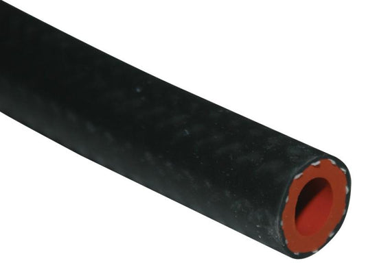 Vibrant 7/8in (22mm) I.D. x 5 ft. Silicon Heater Hose reinforced - Black
