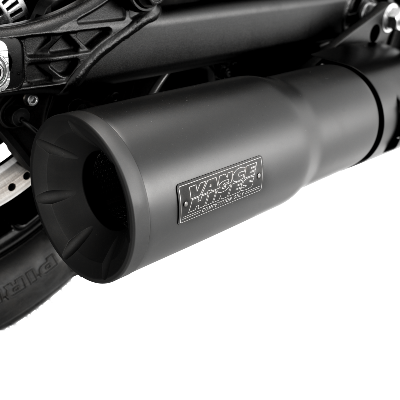 Vance & Hines 2025 Indian Scout Hi-Output Black Slip-On Exhaust