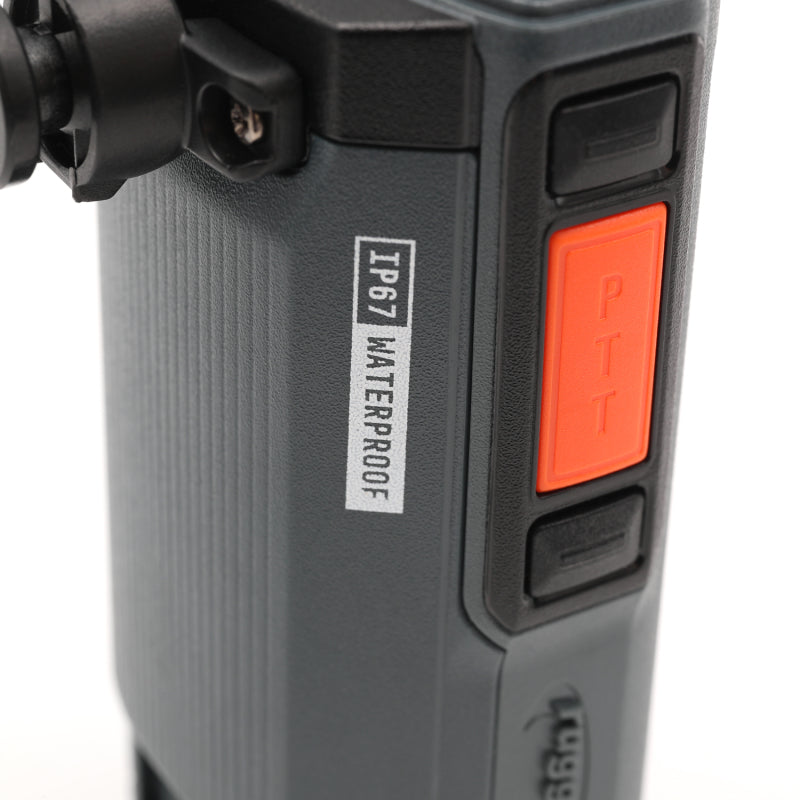 Rugged Radios Waterproof GMRS Handheld Radio with NOAA Alerts - FM Radio