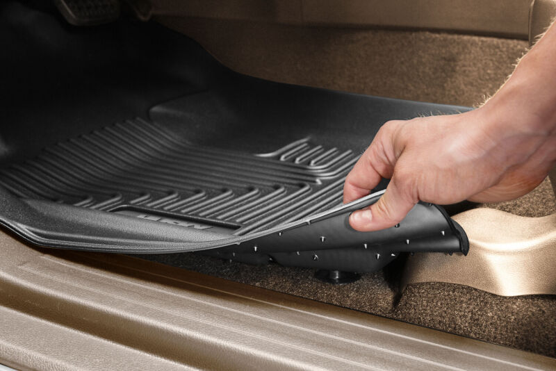 Husky Liners 11-12 Jeep Wrangler Unlimited (4 Door) WeatherBeater 2nd Row Black Floor Liners