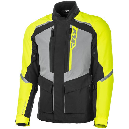 Terra Trek Jacket Black/Hi-Vis 3x