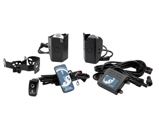 LED Laser Whip Lights