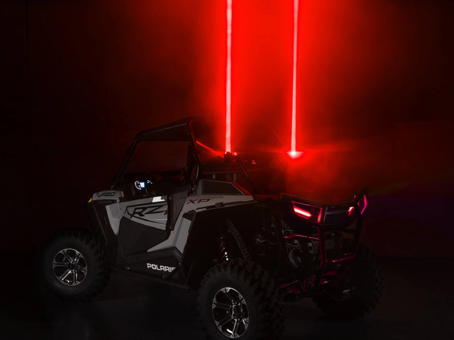LED Laser Whip Lights