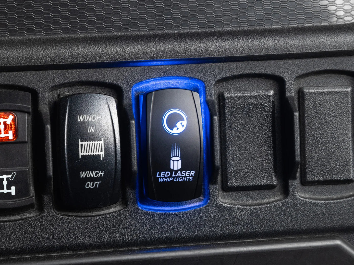 LED Laser Whip Lights